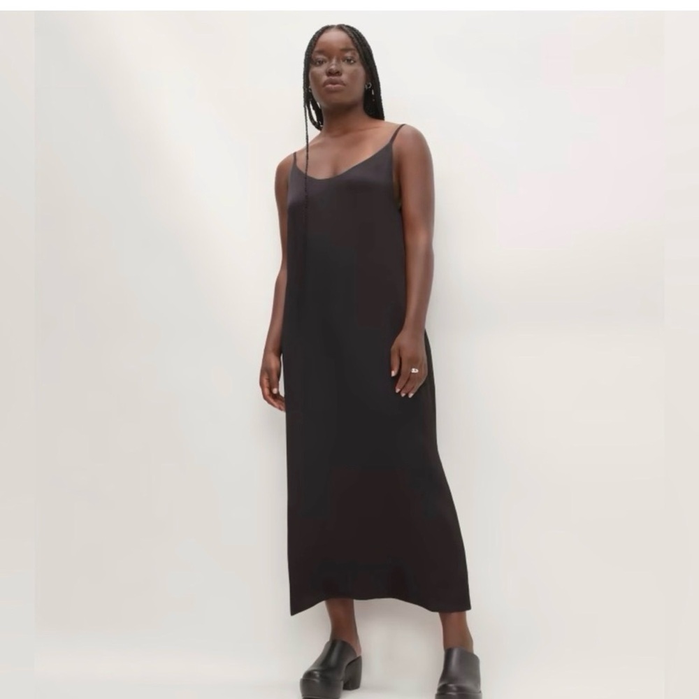 Everlane Black Midi Dress